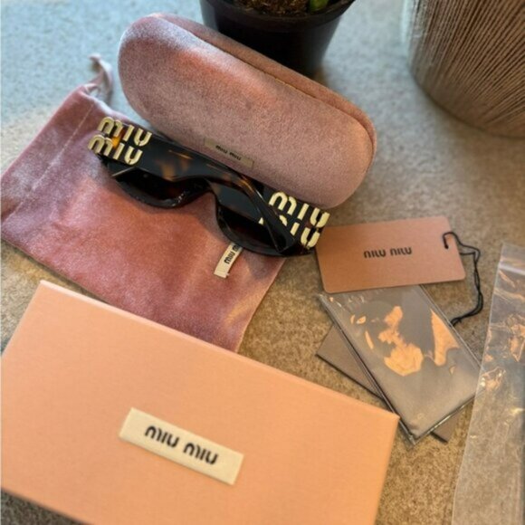Miu Miu Tortoiseshell Sunglasses main image 4